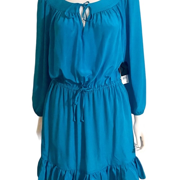 New Black Label Juicy Couture Naples silk dress. Size Medium. - Picture 3 of 8